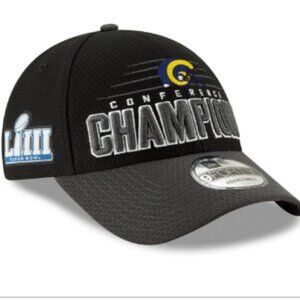 Los Angeles Rams New Era 2018 NFC Champions Trophy Collection Locker Roo…